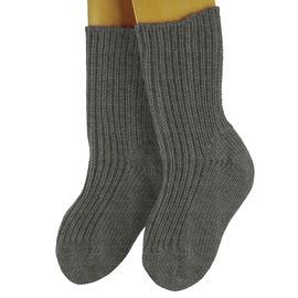 Kindersocken mit Wolle