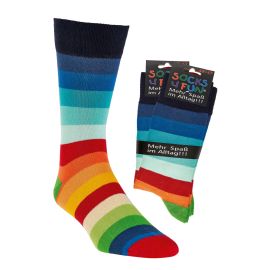 Socks 4 Fun 42-47 bunte Blockringel